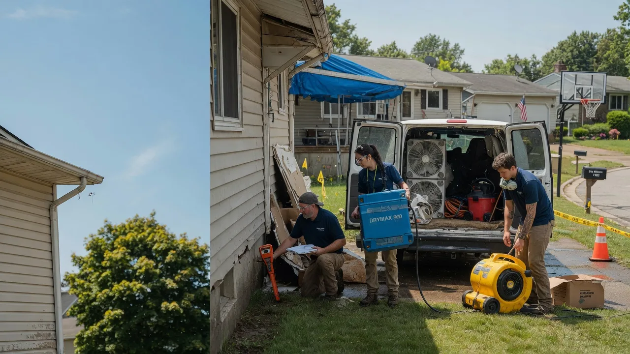 Ceiling Leak Cleanup in South Hero, VT near me